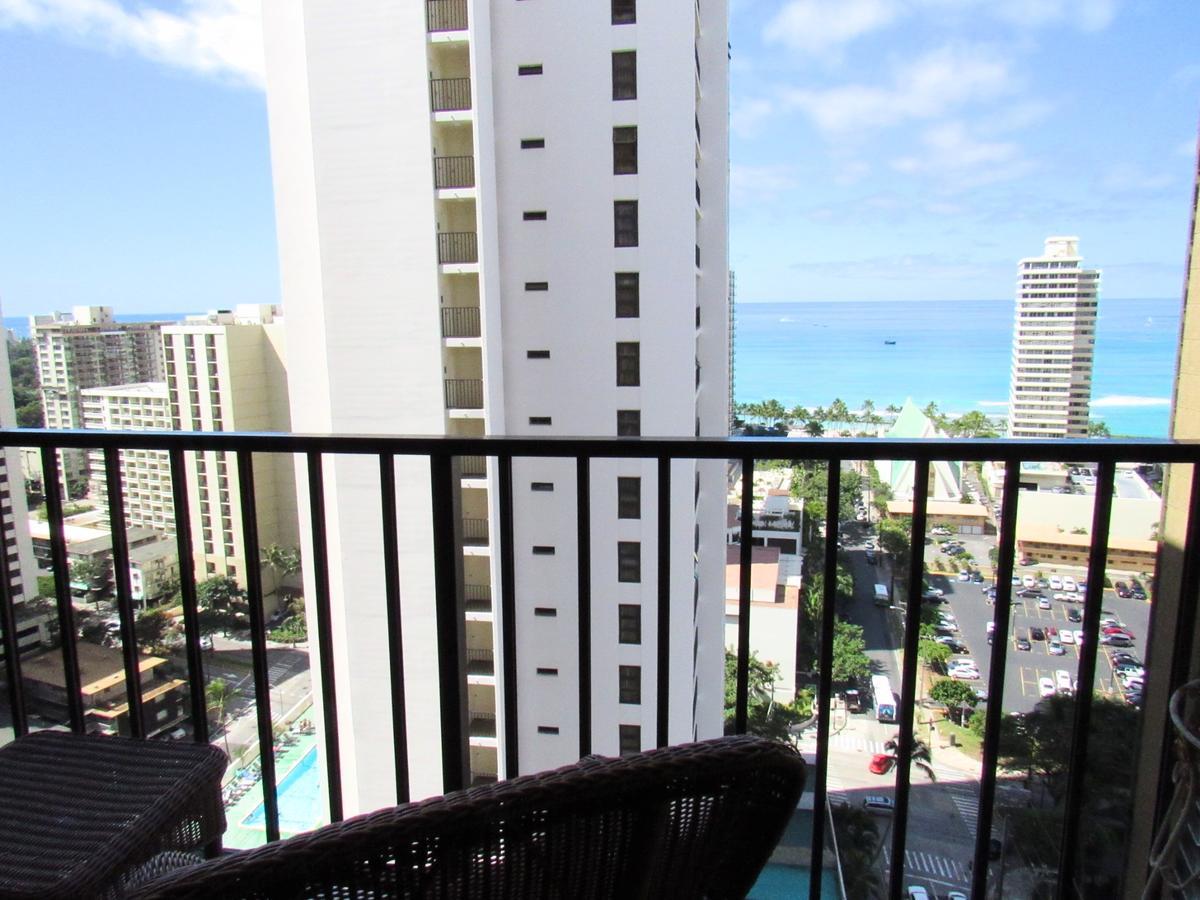 Apartmán Waikiki Banyan Ocean View Oahu Exteriér fotografie